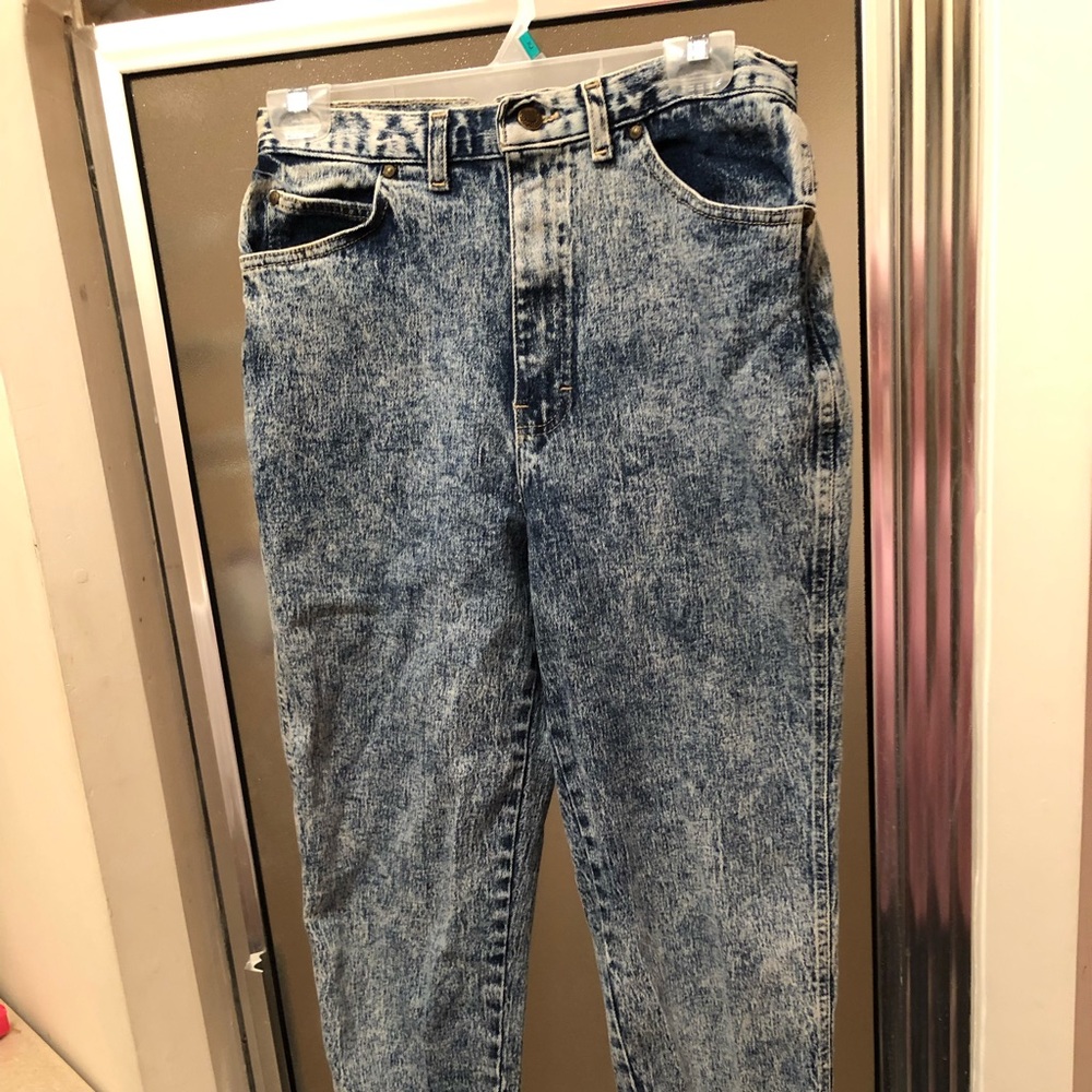 🌈VINTAGE JEANS 👖 SIZE 12 Stonewashed 🌎